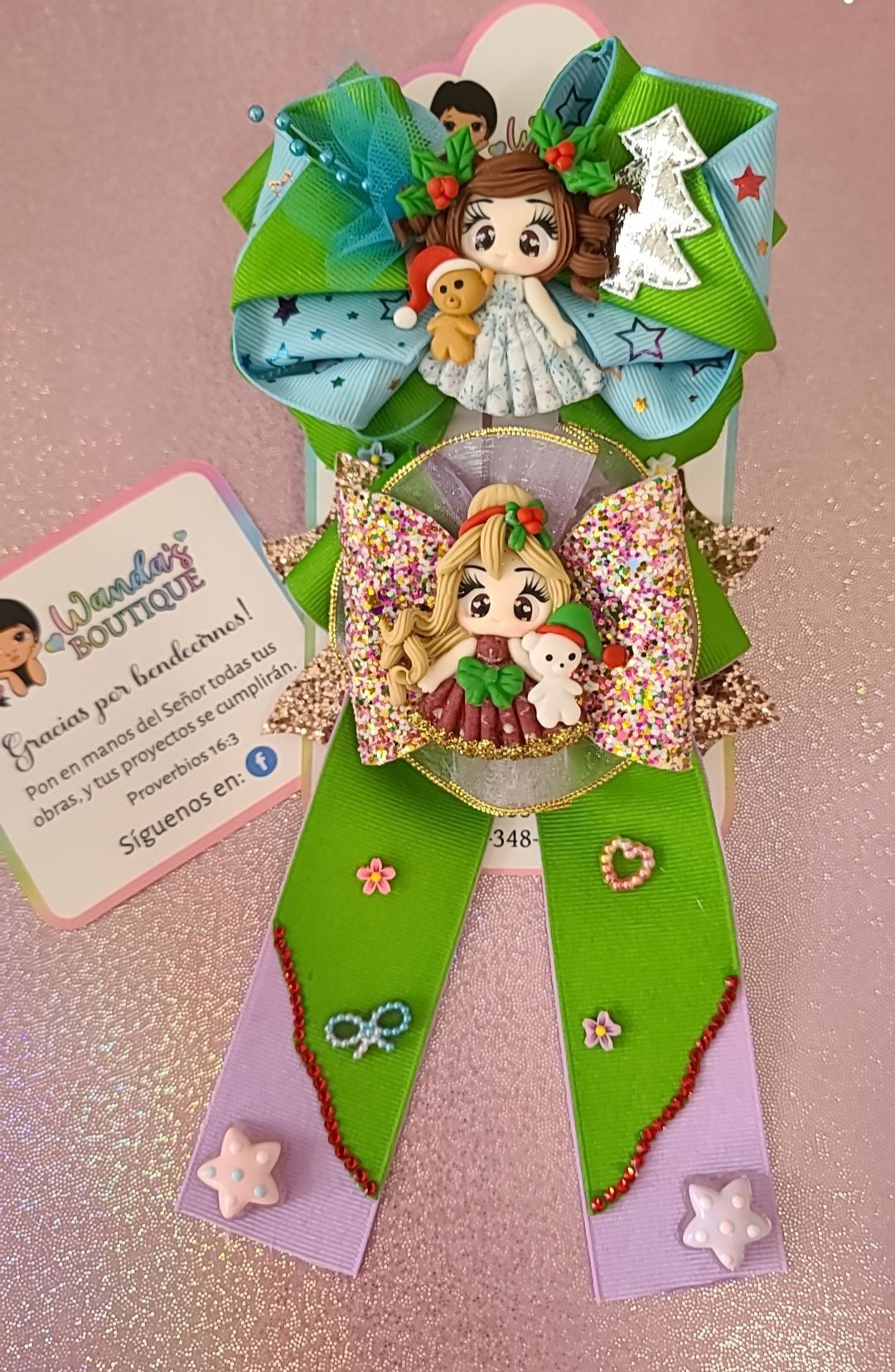 Christmas Bow Set