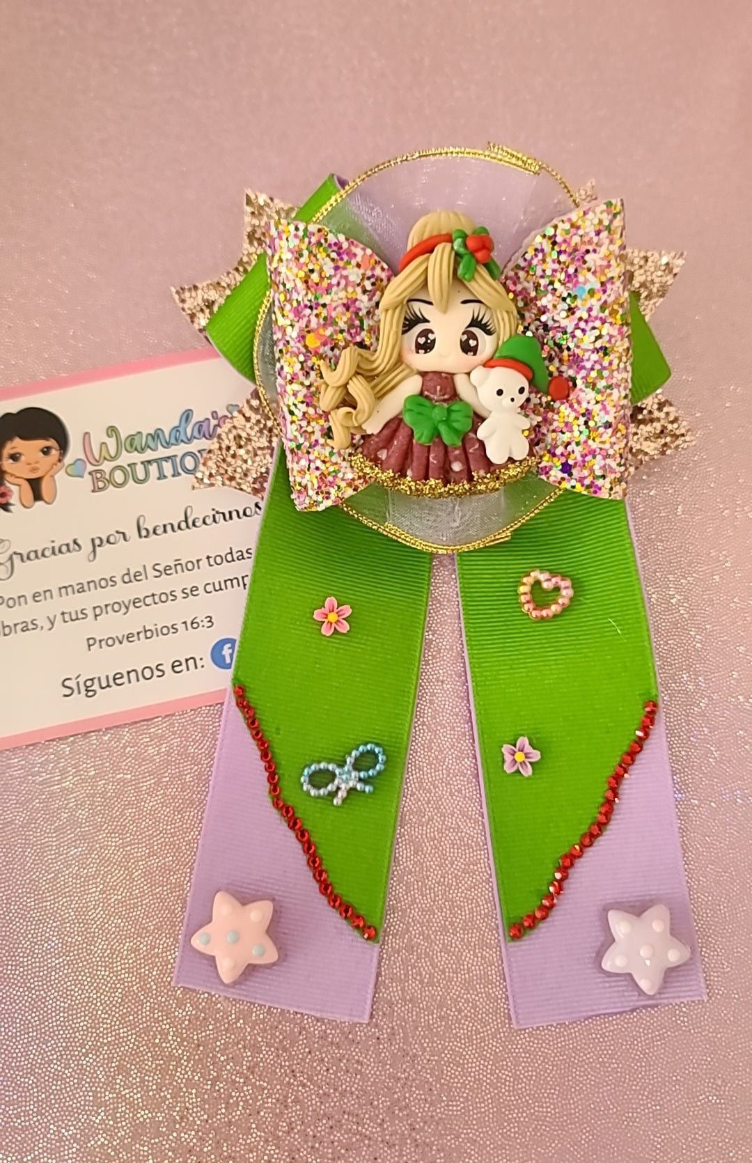 Christmas Bow Set