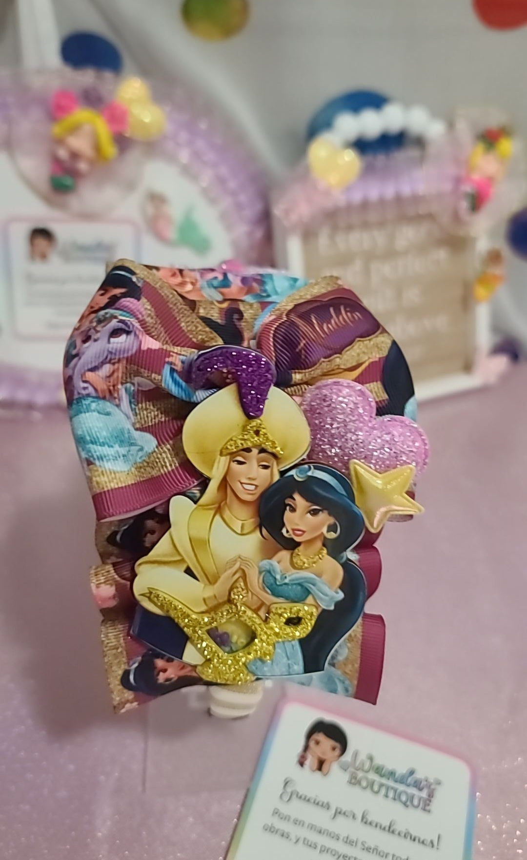 Aladdín Wallet and headband