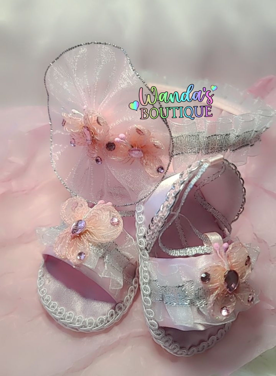 Baby pink Sandals